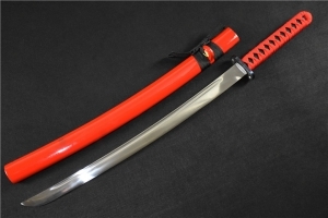 00482中国红.一体武士刀（中款）